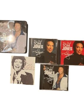 Tom Jones. Yours Truly 3 CDs and book in steel tin. Never played